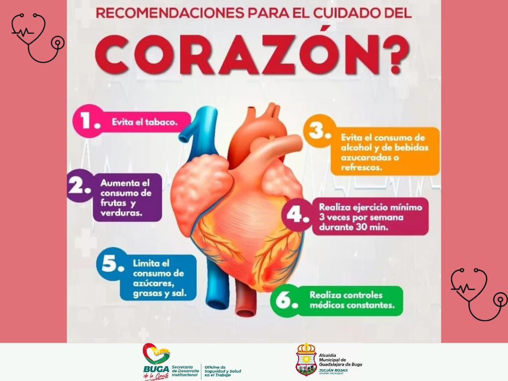 Intranet Alcaldia De Buga Recomendaciones Para El Cuidado Del Corazón